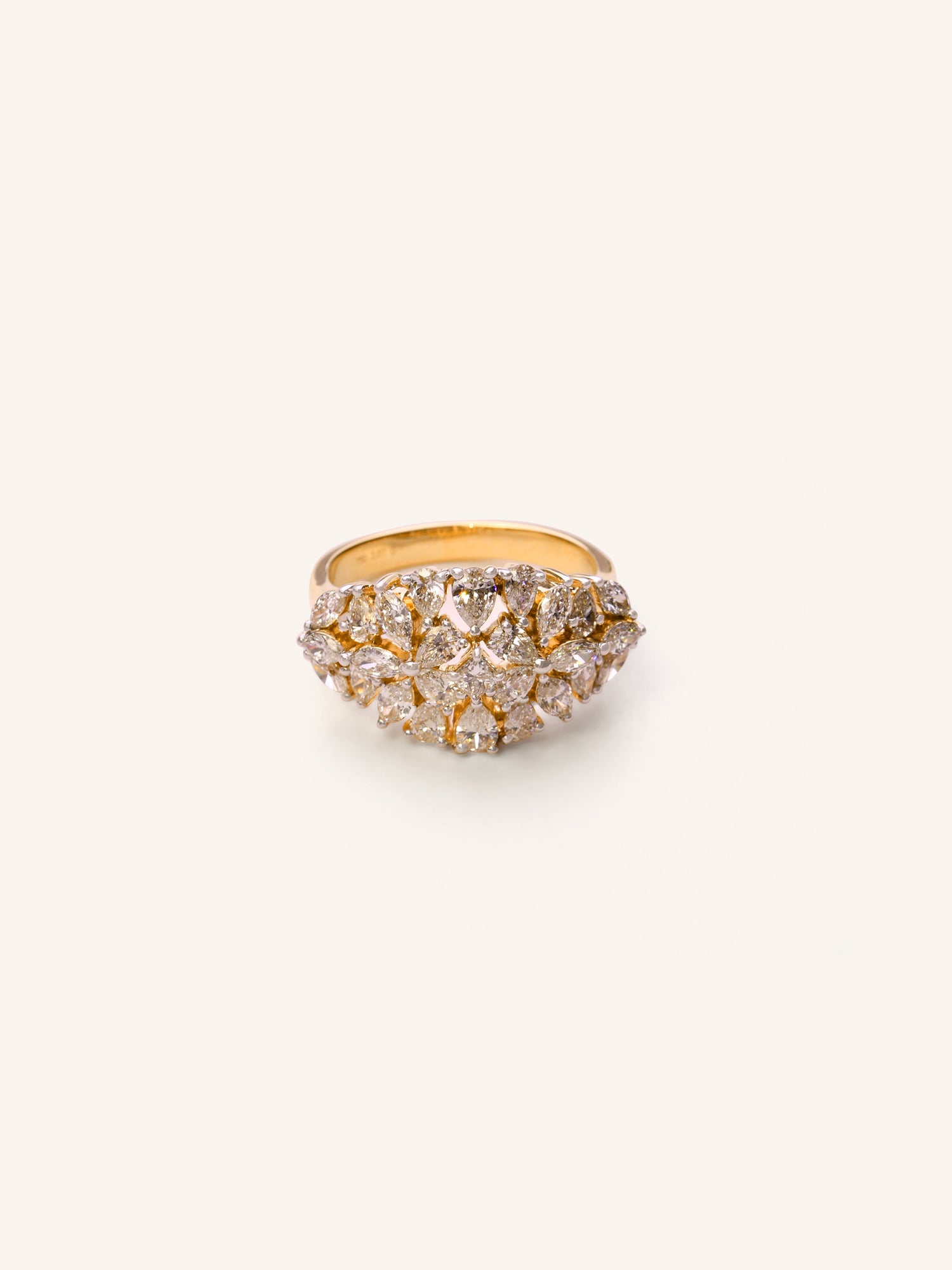 18ct Gold Diamond Ring - Roop Darshan