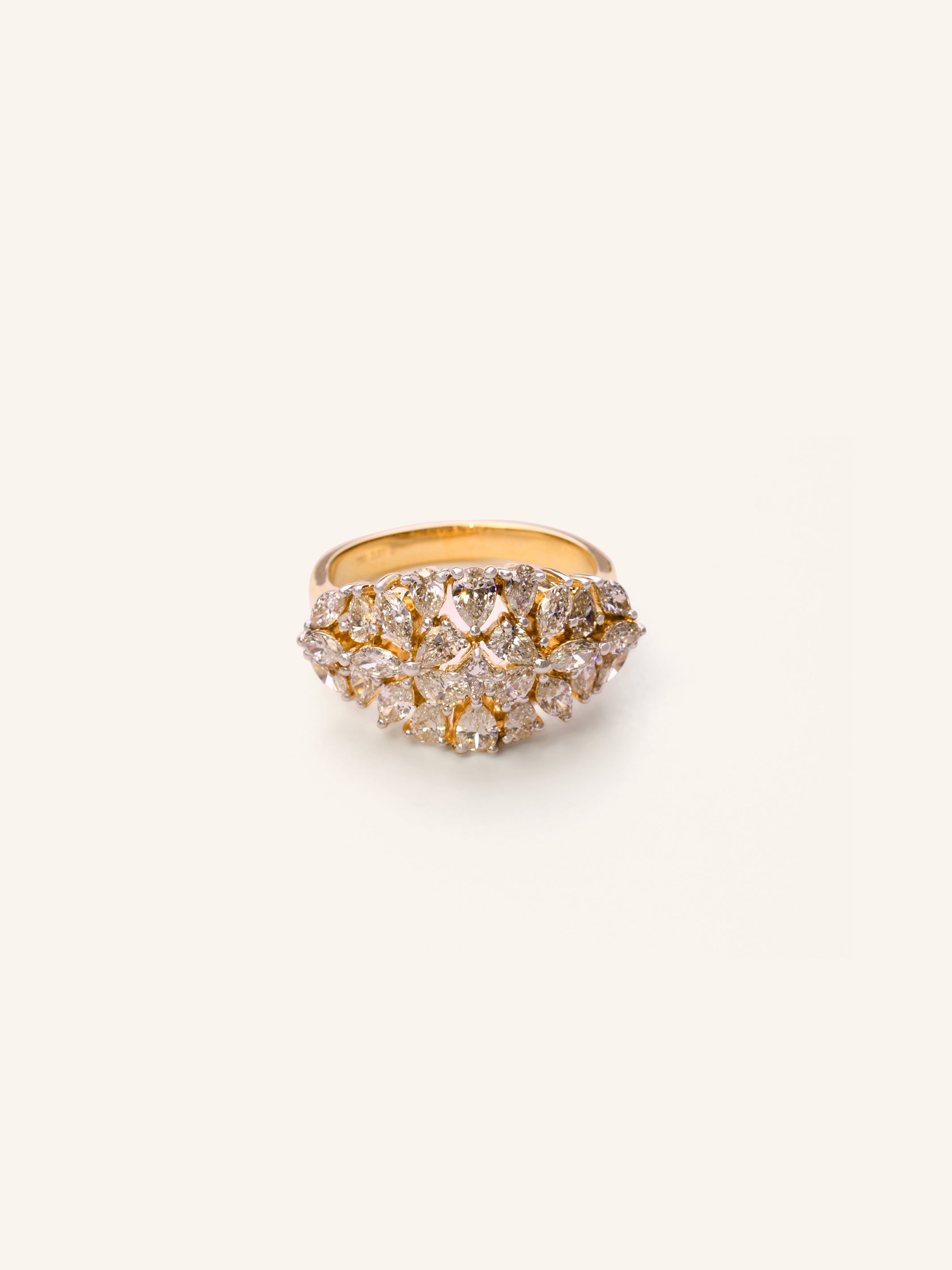 18ct Gold Diamond Ring - Roop Darshan