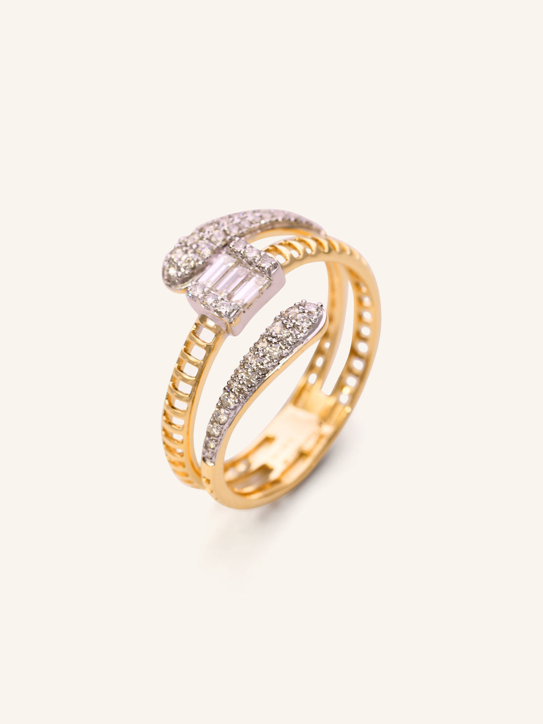 18ct Gold Diamond Ring - Roop Darshan