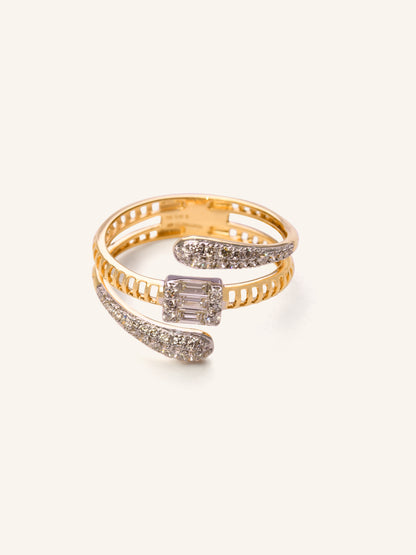 18ct Gold Diamond Ring - Roop Darshan