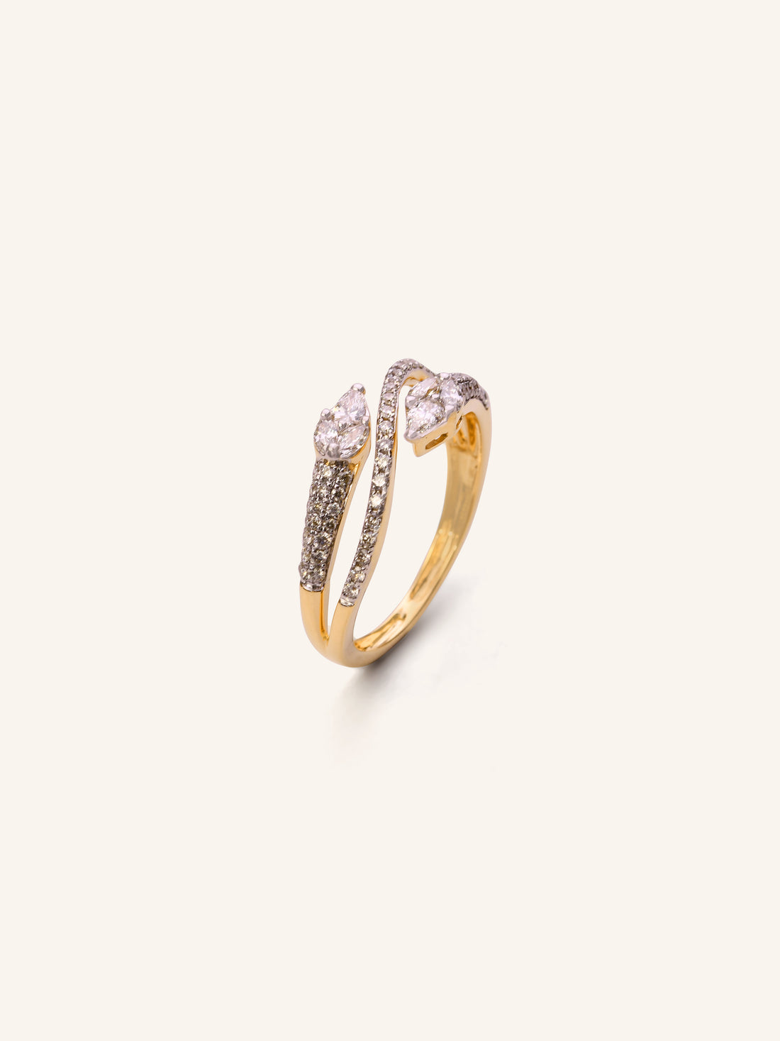18ct Gold Diamond Ring - Roop Darshan