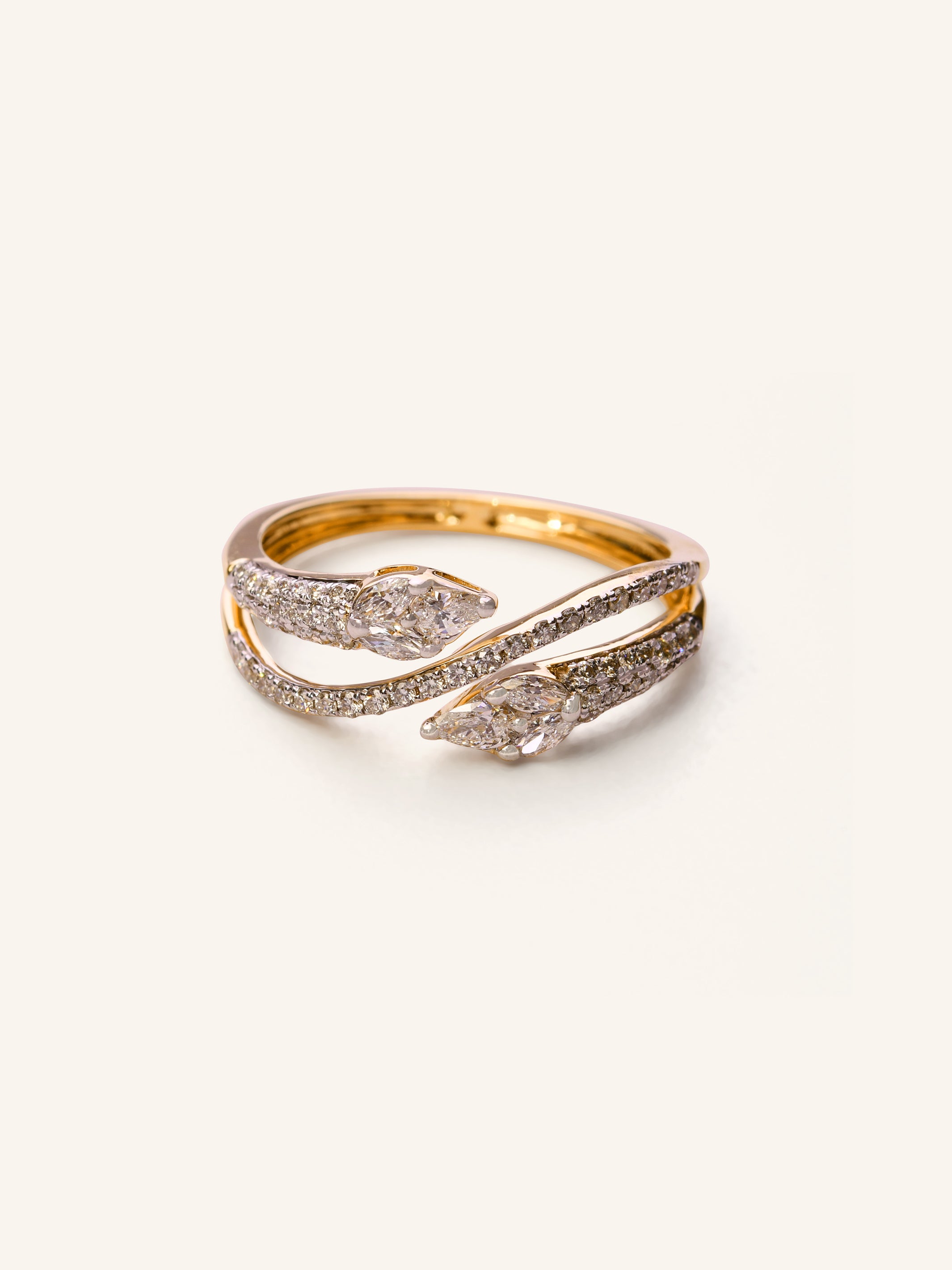 18ct Gold Diamond Ring - Roop Darshan