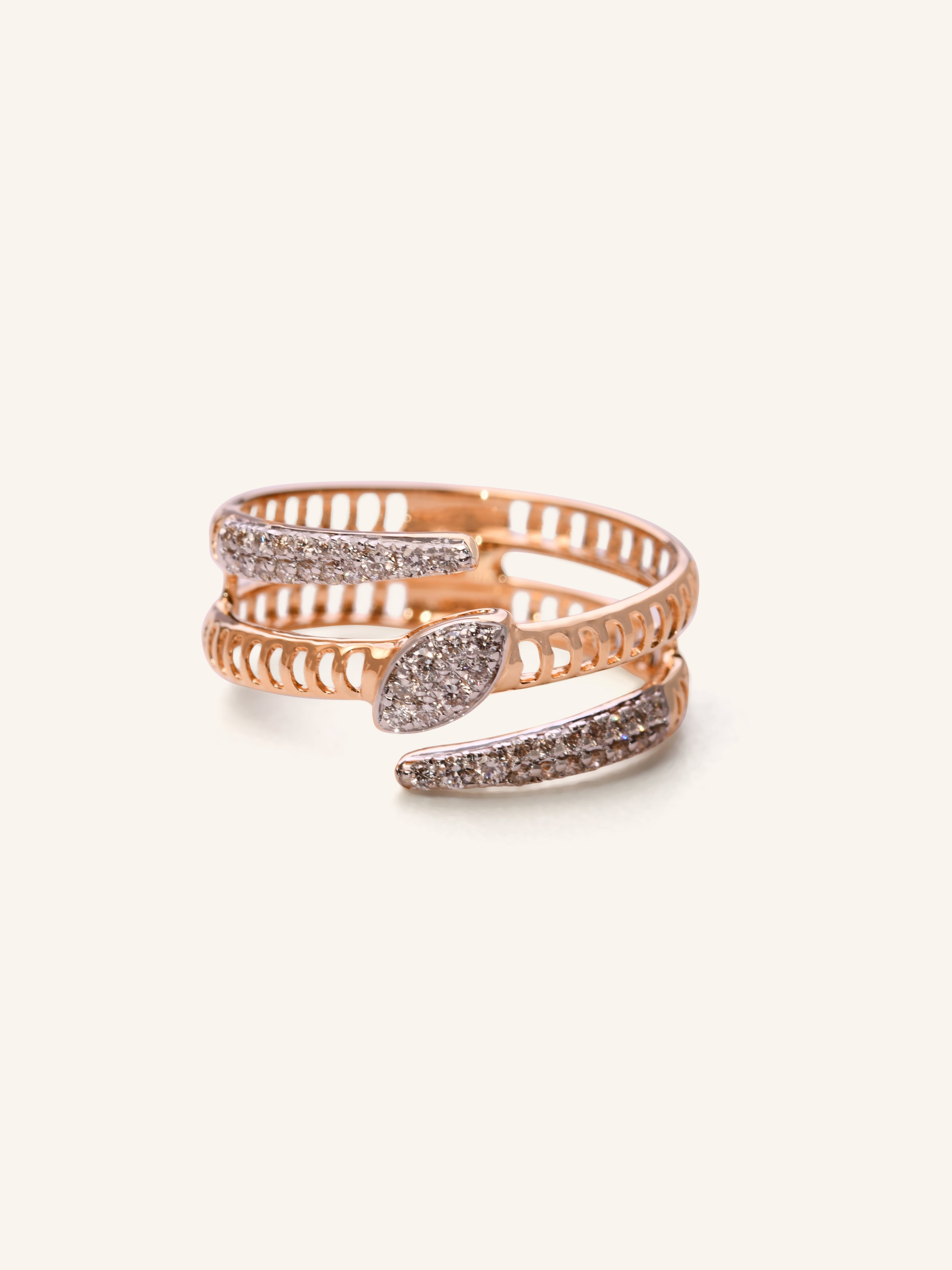 18ct Gold Diamond Ring - Roop Darshan