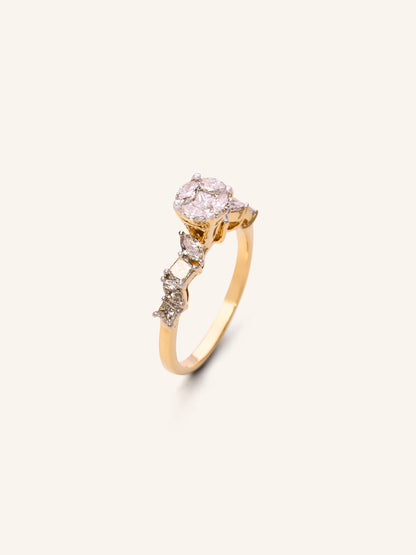 18ct Gold Diamond Ring - Roop Darshan