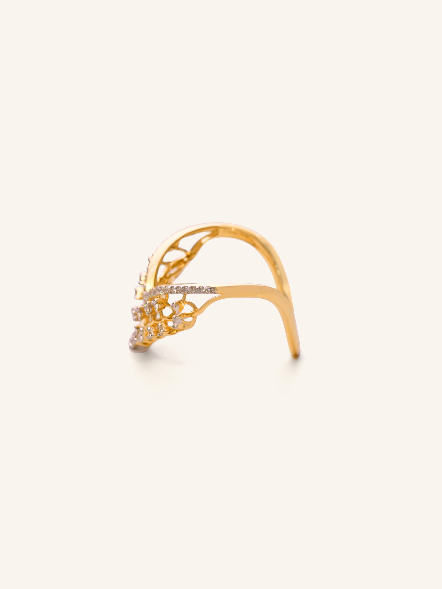 18ct Gold Diamond Ring - Roop Darshan