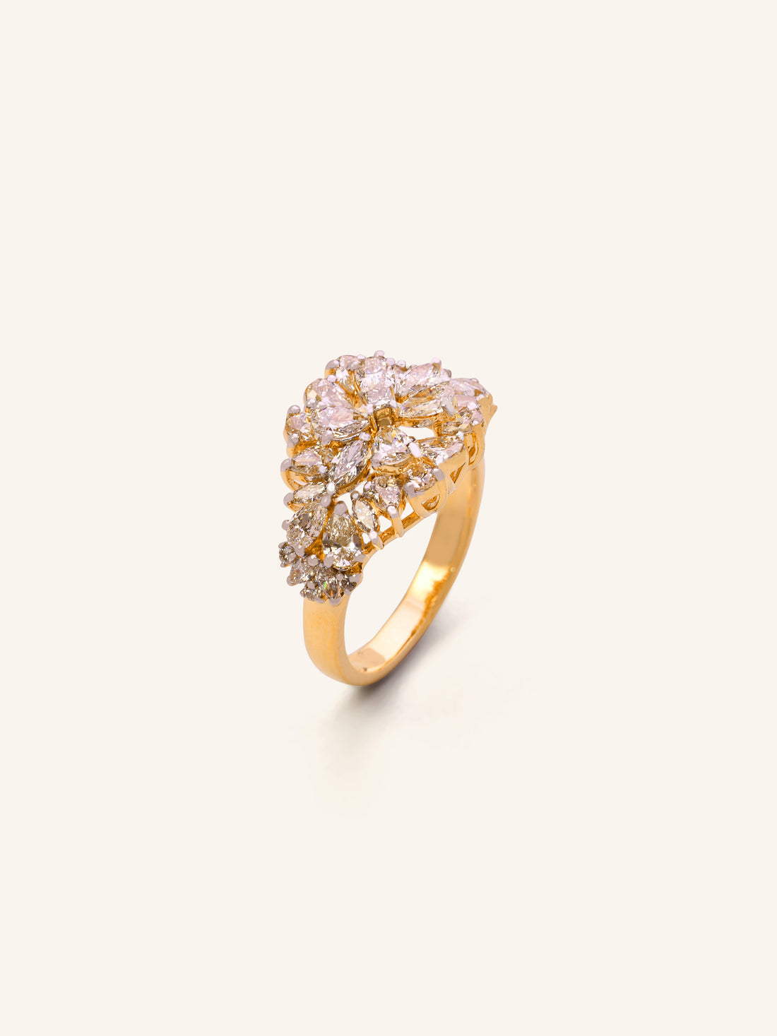 18ct Gold Diamond Ring - Roop Darshan