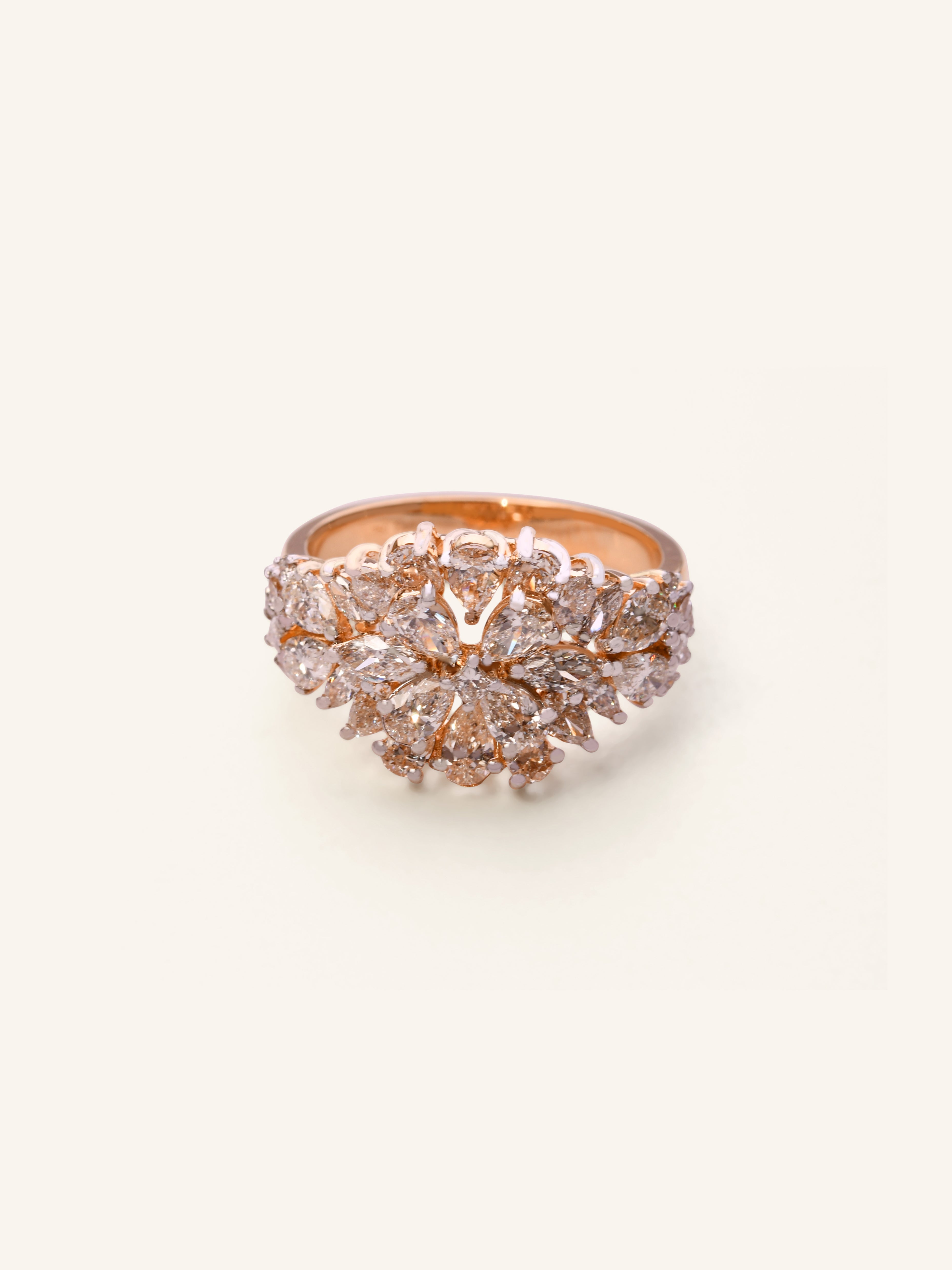 18ct Gold Diamond Ring - Roop Darshan