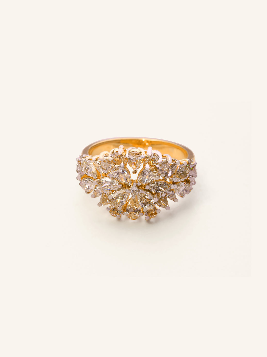 18ct Gold Diamond Ring - Roop Darshan