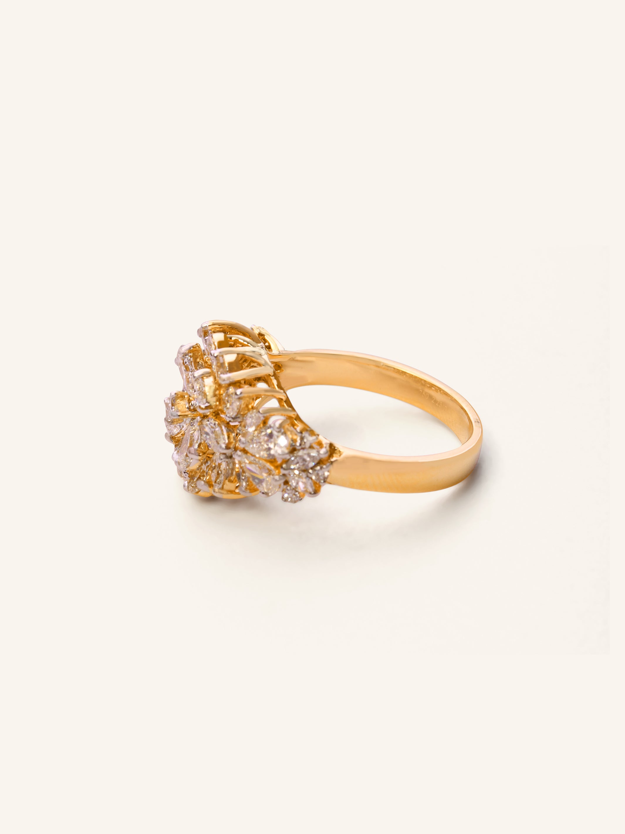 18ct Gold Diamond Ring - Roop Darshan