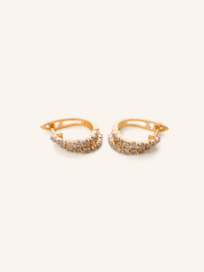 18ct Gold Diamond Bali - Roop Darshan