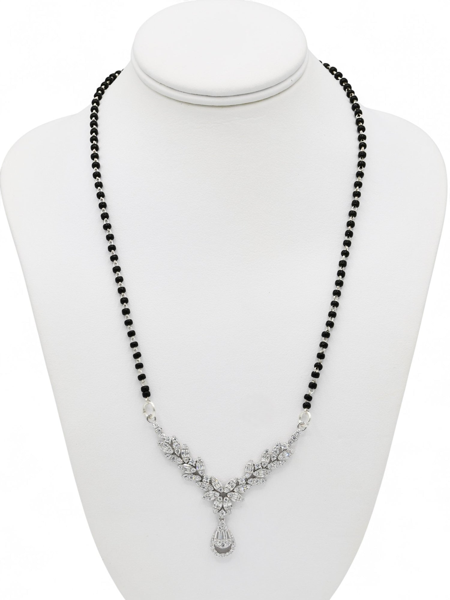 Sterling Silver CZ Mangal Sutra