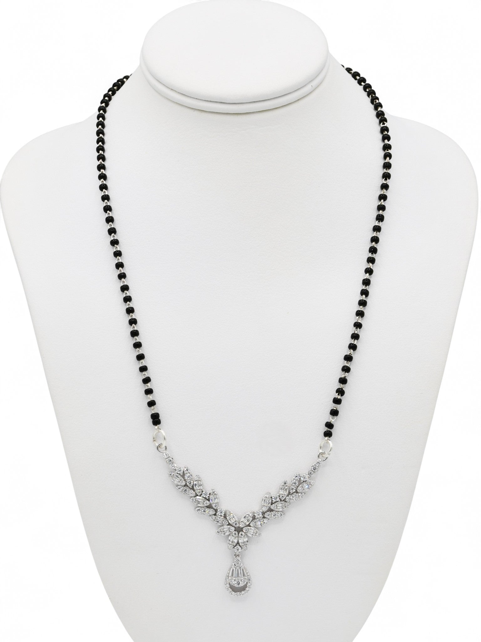 Sterling Silver CZ Mangal Sutra