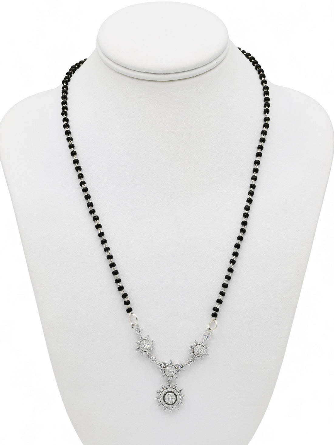 Sterling Silver CZ Mangal Sutra