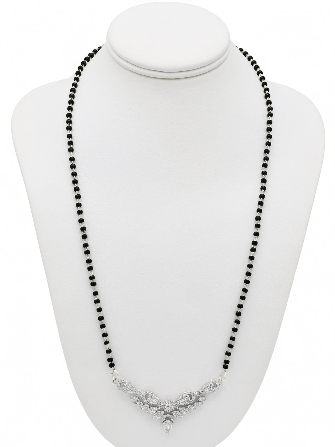 Sterling Silver CZ Mangal Sutra