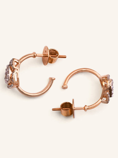 18ct Gold Dia Stud Earring NW 4.690 GMS 58 Dia 0.40ct - Roop Darshan