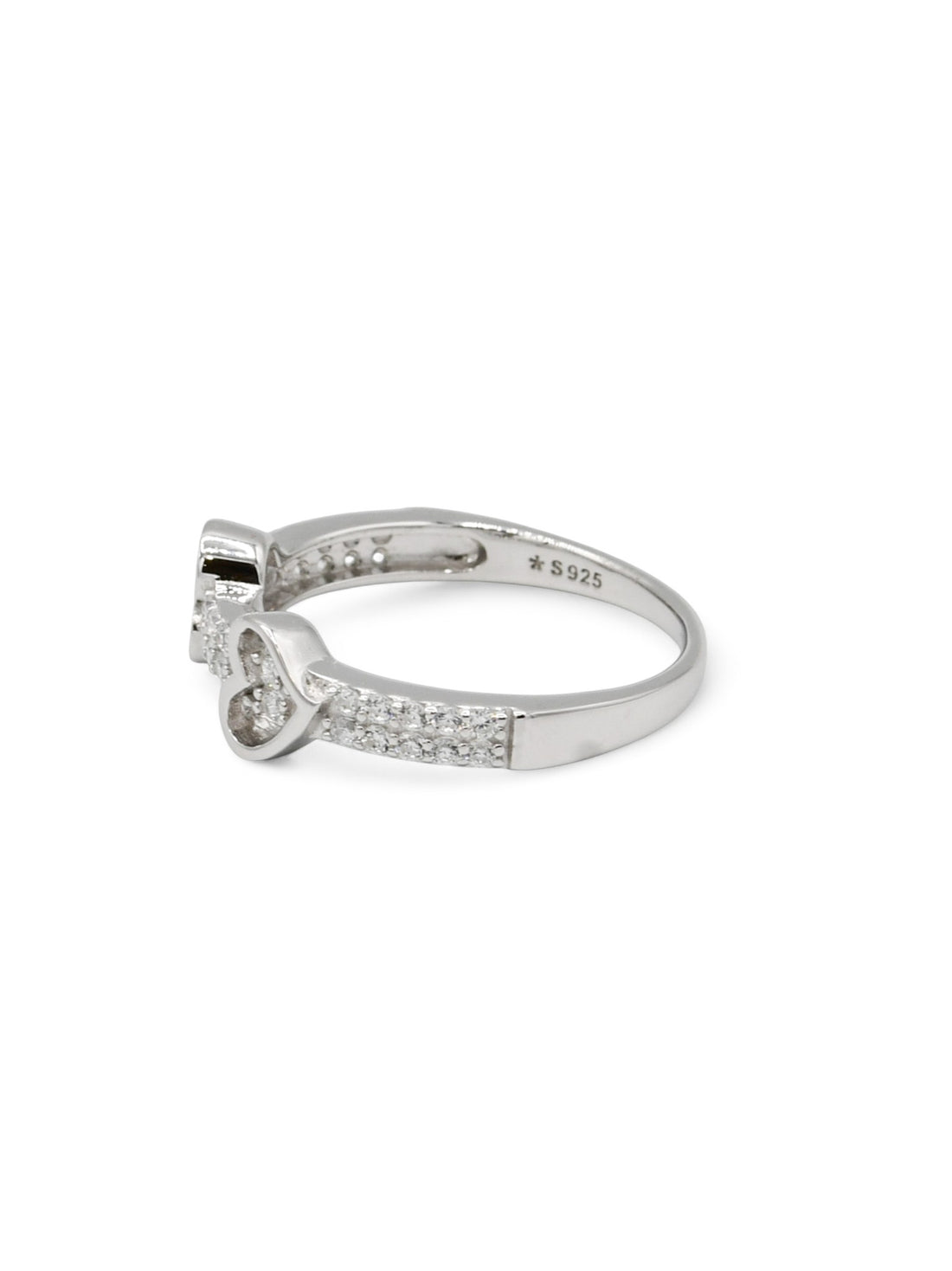 Sterling Silver CZ Ladies Ring