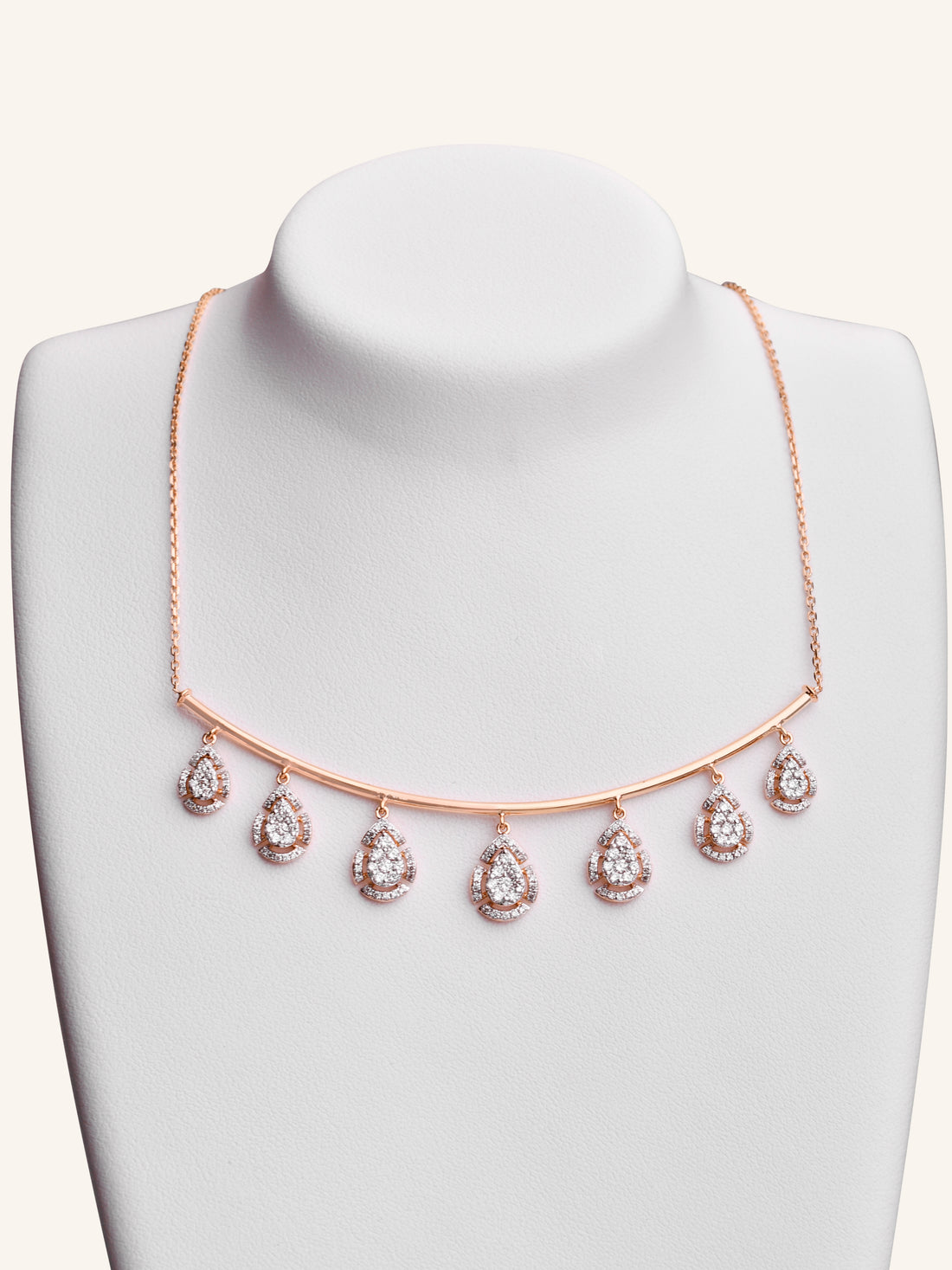 18ct Gold Dia Fancy Chain NW 10.516 GMS 198 Dia1.57ct - Roop Darshan