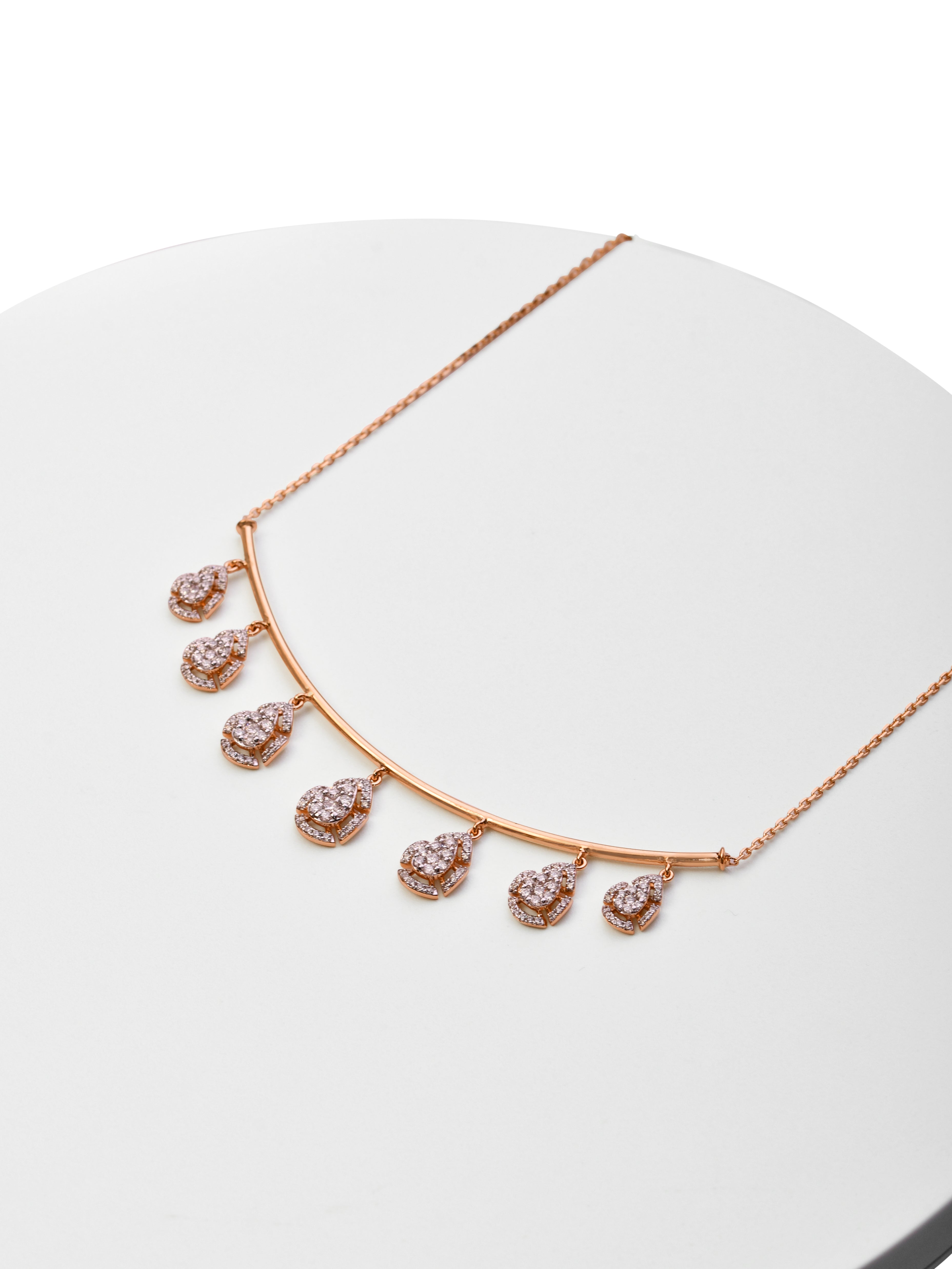 18ct Gold Dia Fancy Chain NW 10.516 GMS 198 Dia1.57ct - Roop Darshan