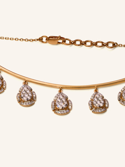 18ct Gold Dia Fancy Chain NW 10.516 GMS 198 Dia1.57ct - Roop Darshan