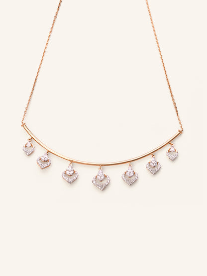 18ct Gold Dia Fancy Chain NW 9.222 GMS 105 Dia 1.24ct - Roop Darshan