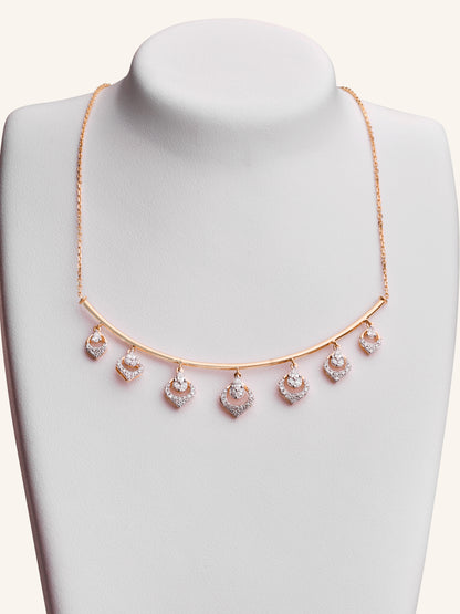 18ct Gold Dia Fancy Chain NW 9.222 GMS 105 Dia 1.24ct - Roop Darshan