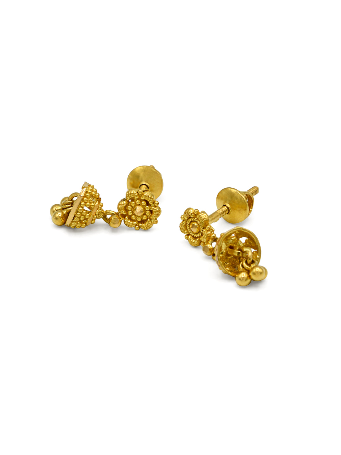 22ct Gold Stud Earrings