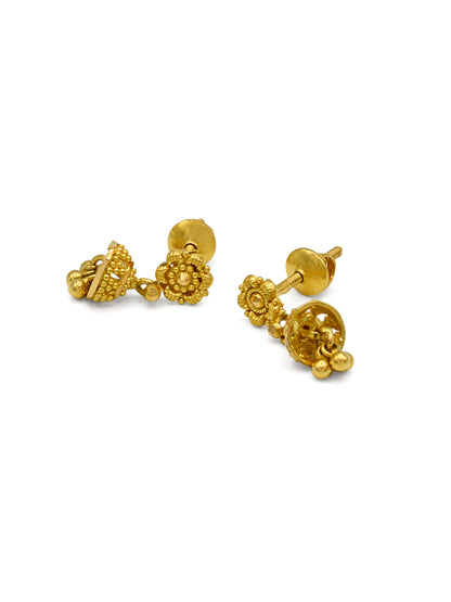 22ct Gold Stud Earrings