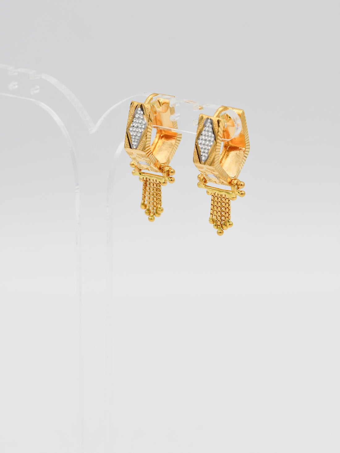 22ct Gold Two Tone Bali - Roop Darshan