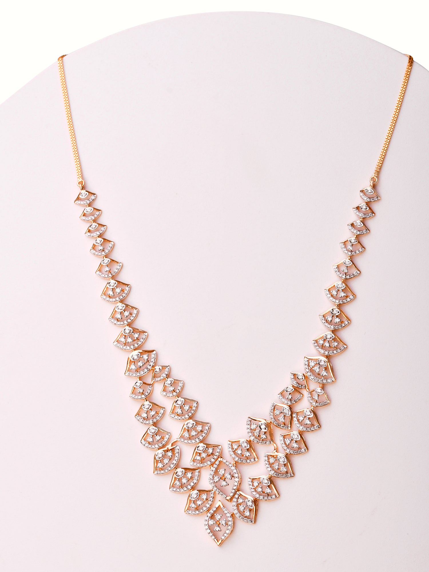 18ct Gold Dia Fancy Chain NW 20.498 GMS 478 Dia 3.01ct - Roop Darshan