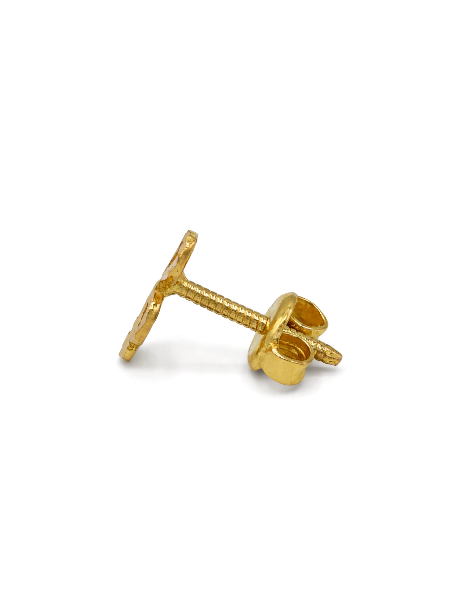 22ct Gold Stud Earrings - Roop Darshan