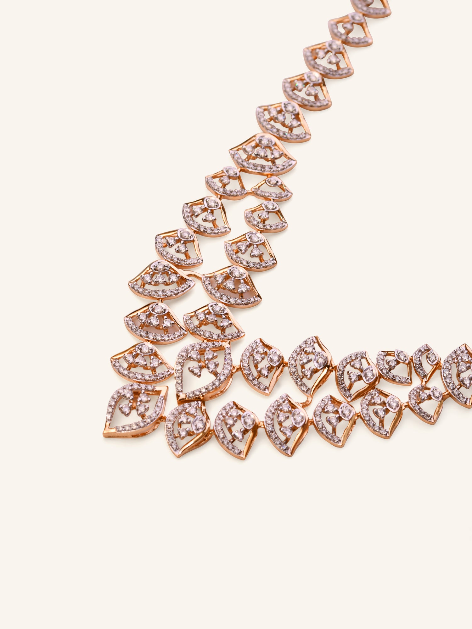 18ct Gold Dia Fancy Chain NW 20.498 GMS 478 Dia 3.01ct - Roop Darshan