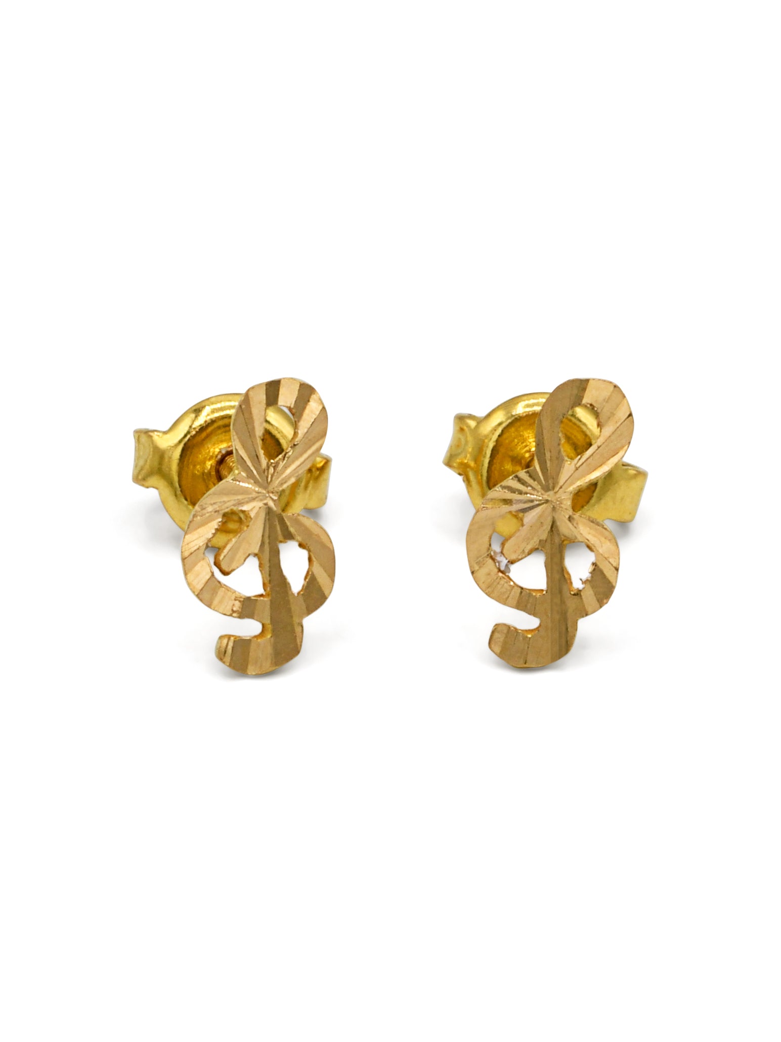 22ct Gold Stud Earrings - Roop Darshan
