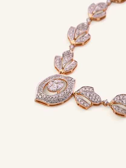 18ct Gold Dia Fancy Chain NW 11.394 GMS 269 Dia 1.43ct - Roop Darshan