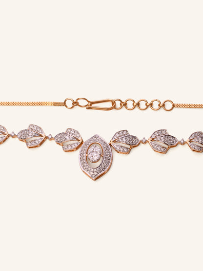 18ct Gold Dia Fancy Chain NW 11.394 GMS 269 Dia 1.43ct - Roop Darshan