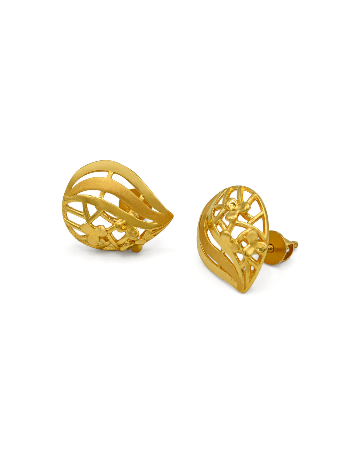 22ct Gold Stud Earrings