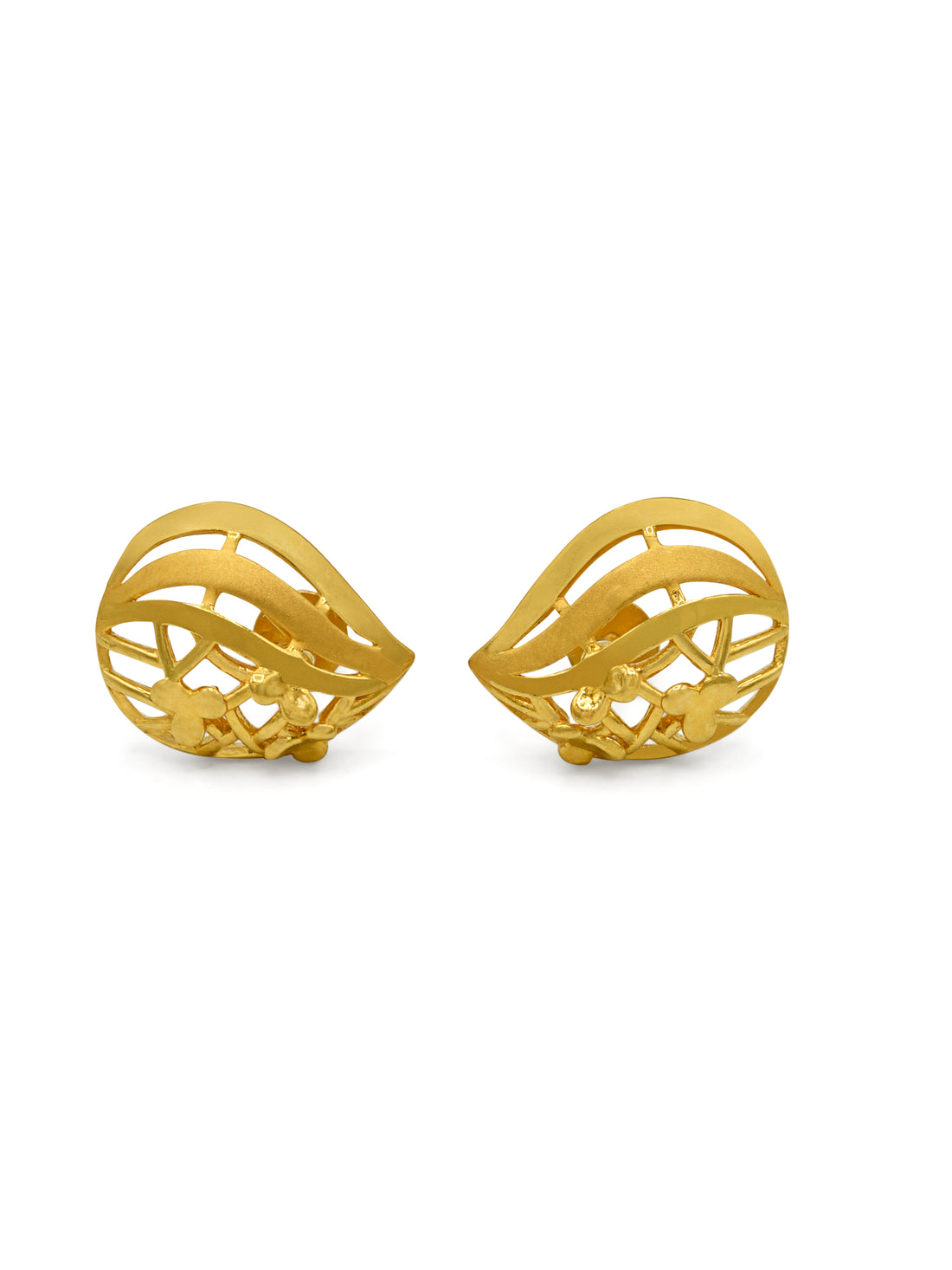 22ct Gold Stud Earrings