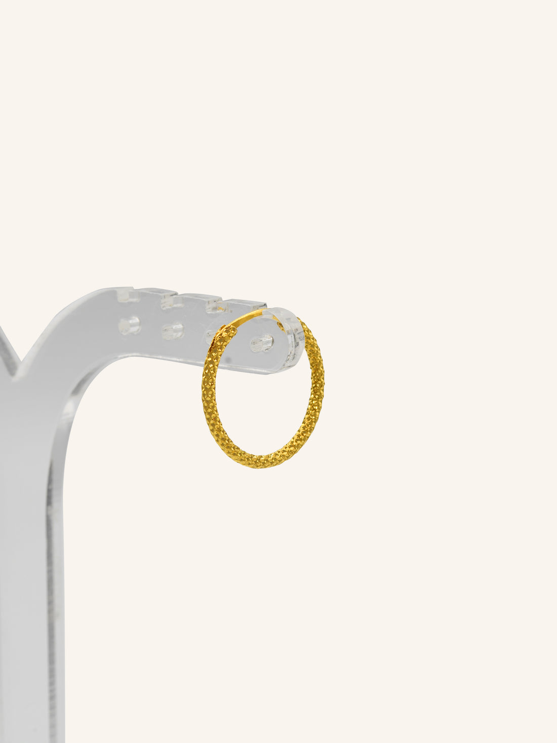 22ct Gold hammered Bali - Roop Darshan