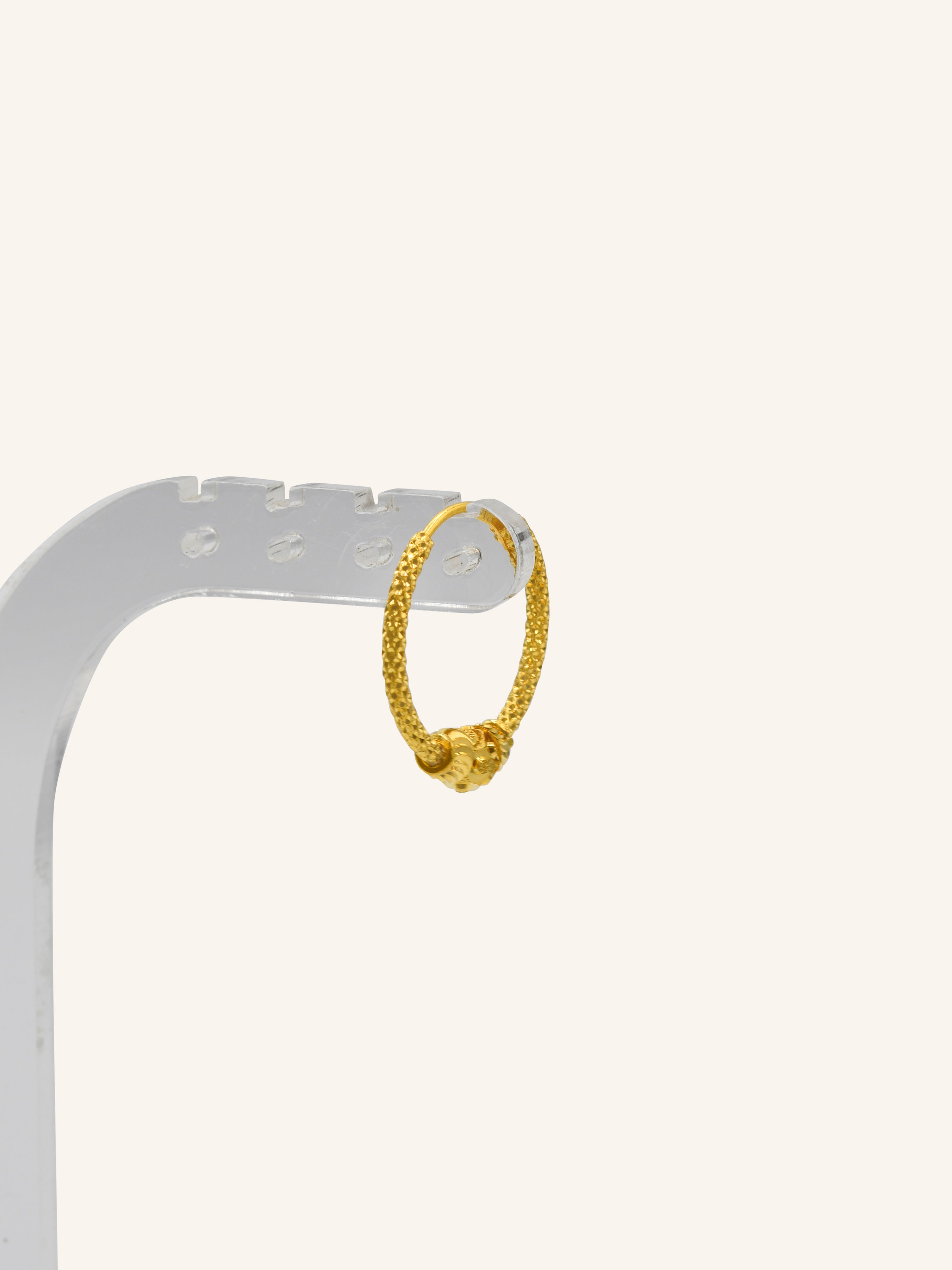 22ct Gold Ball Bali - Roop Darshan