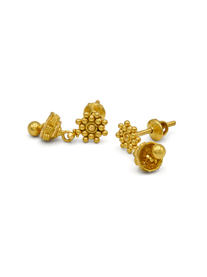 22ct Gold Stud Earrings