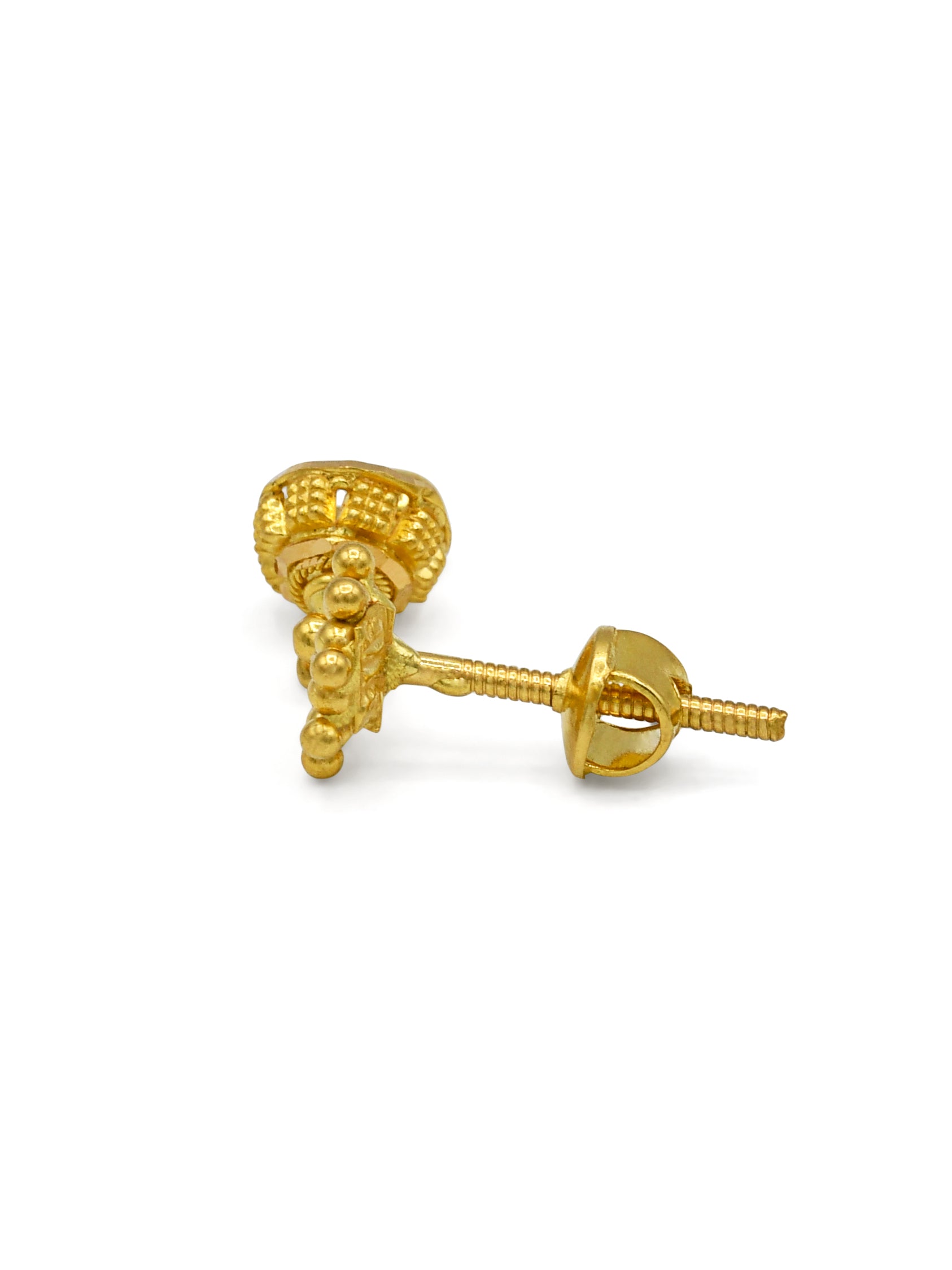 22ct Gold Stud Earrings