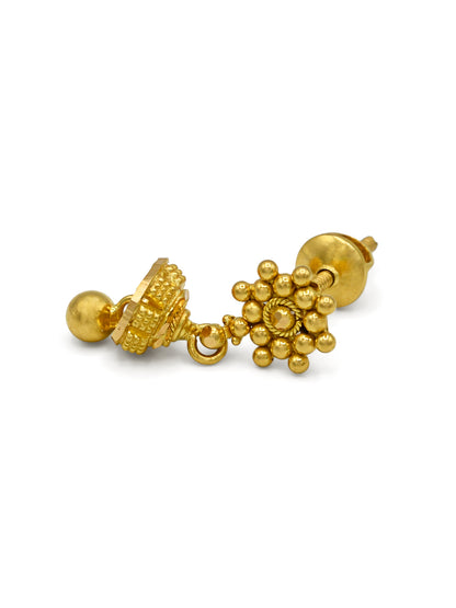 22ct Gold Stud Earrings