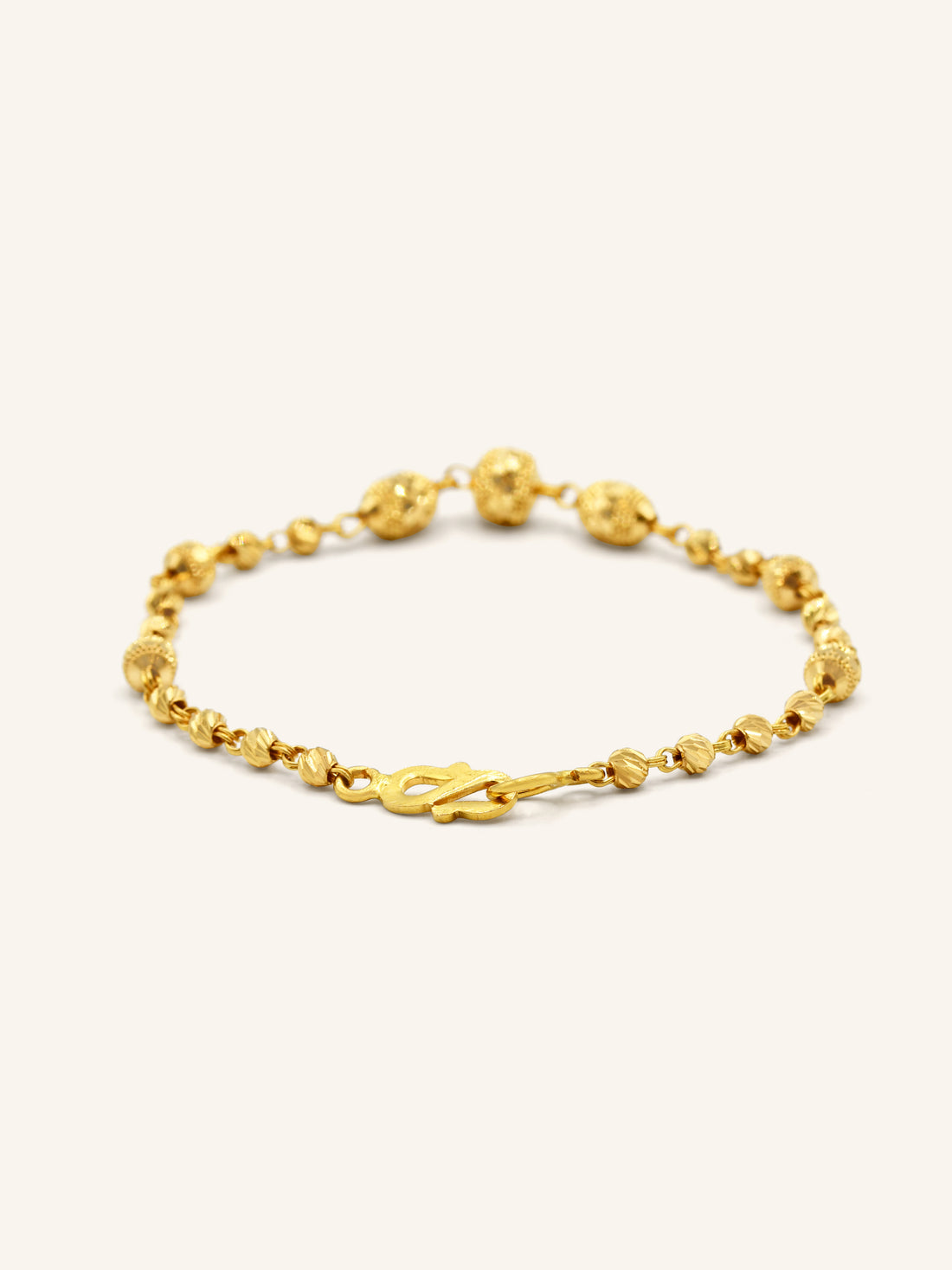 22ct Gold Baby Ball Bracelet 3.89 GMS - Roop Darshan