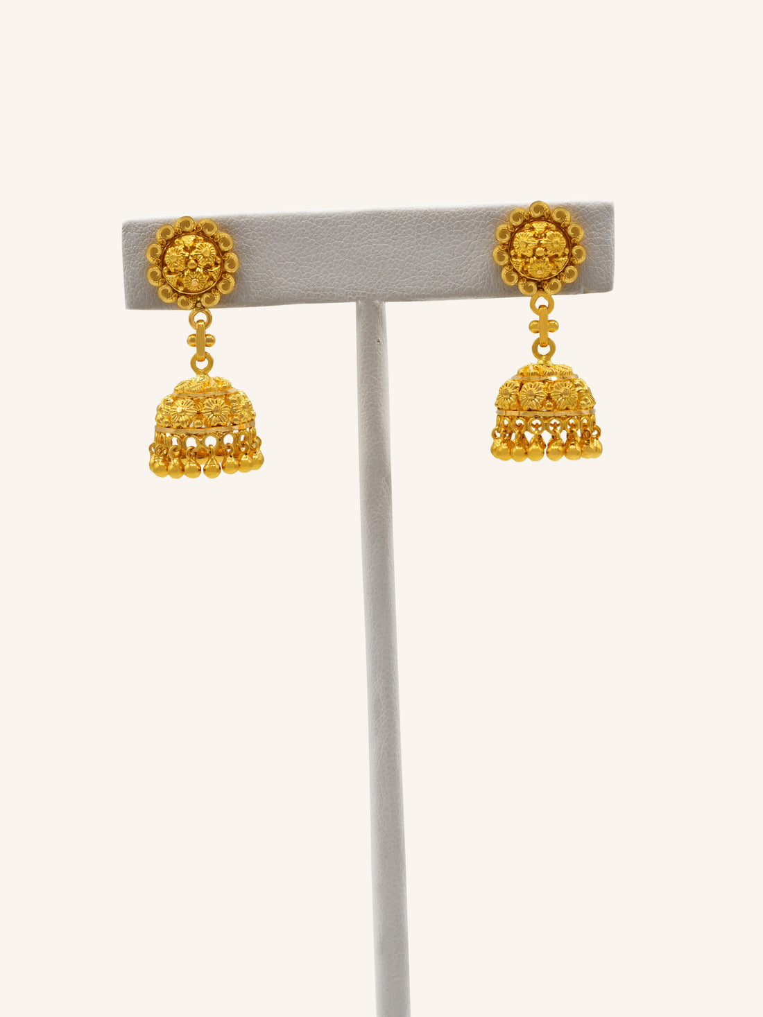 22ct Gold Jhumki Earring 8.00 GMS - Roop Darshan