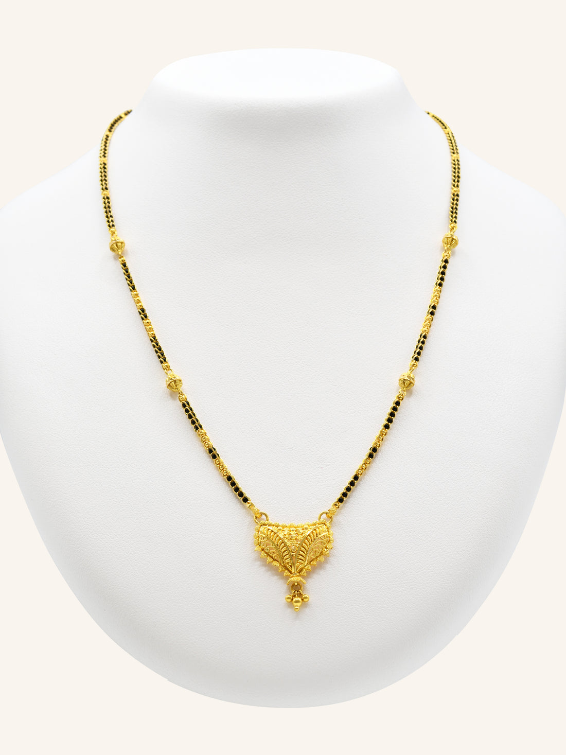 22ct Gold Mangal Sutra 13.88 GMS - Roop Darshan