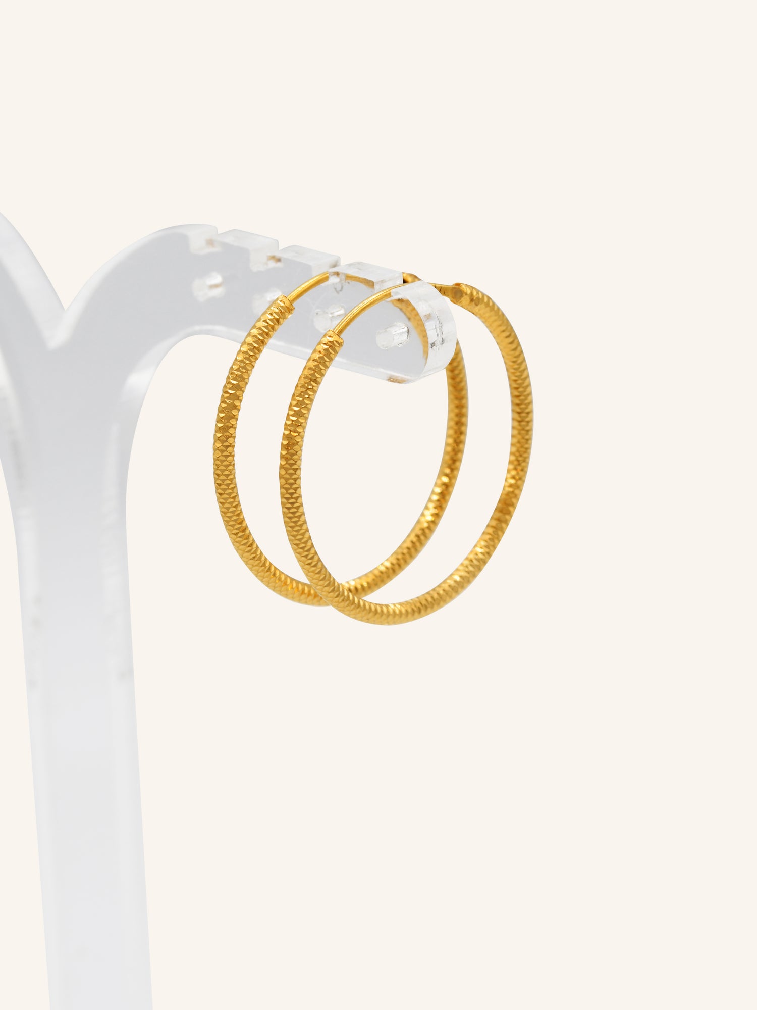 22ct Gold Plain Bali 2.66 GMS - Roop Darshan