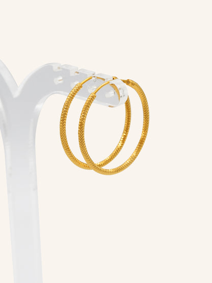 22ct Gold Plain Bali 2.66 GMS - Roop Darshan