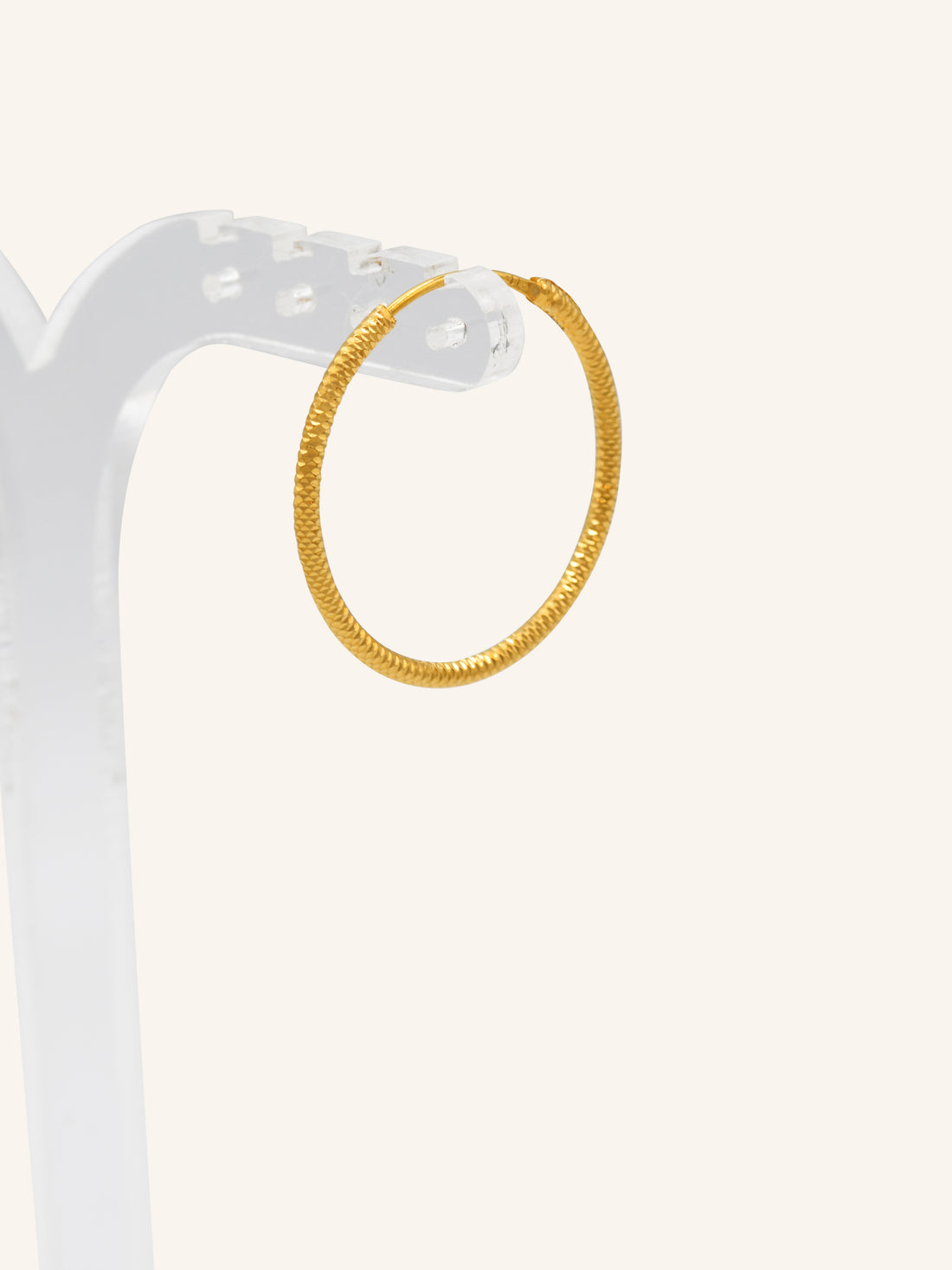 22ct Gold Plain Bali 2.66 GMS - Roop Darshan