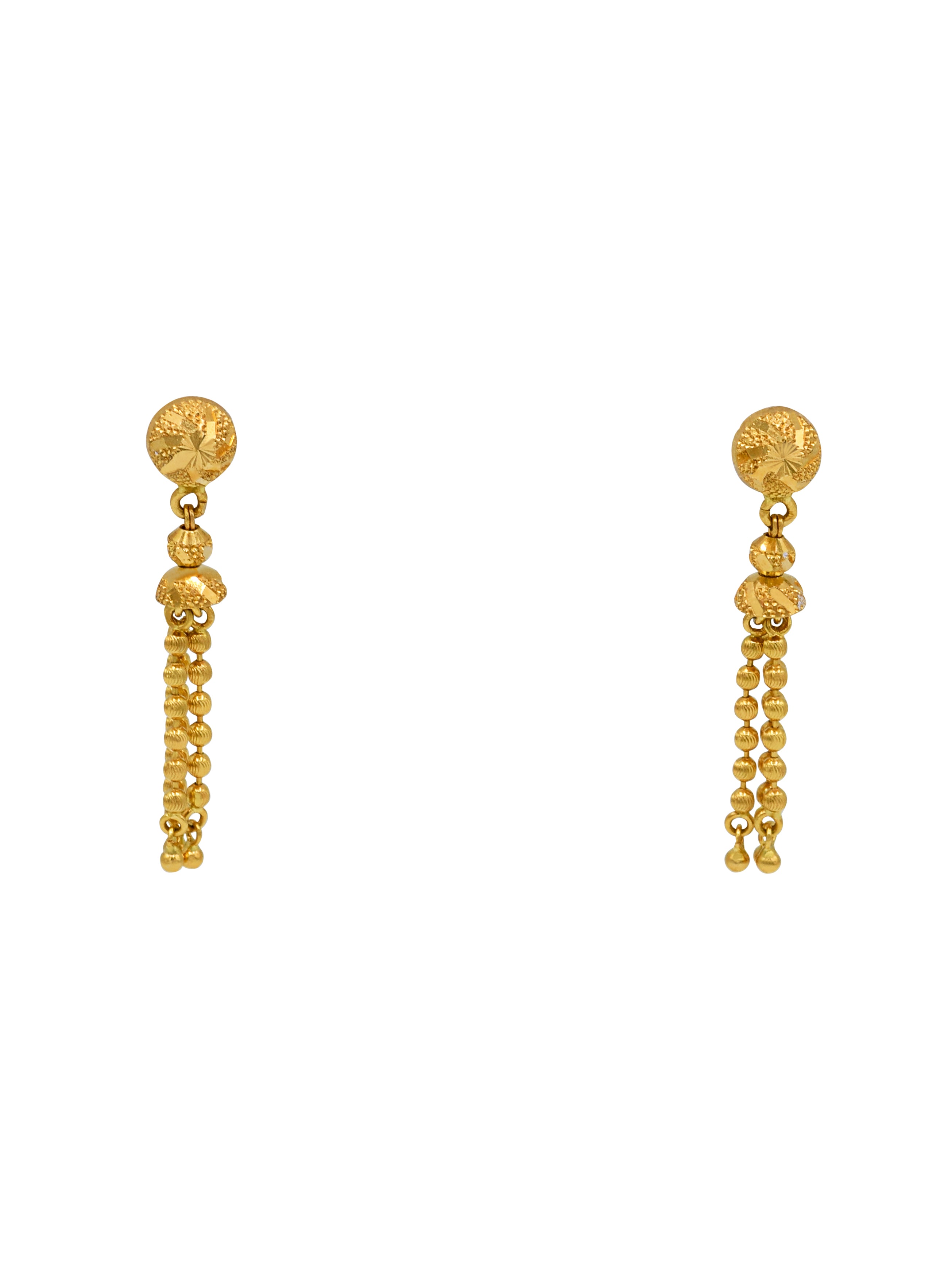 22ct Gold Drop Earrings