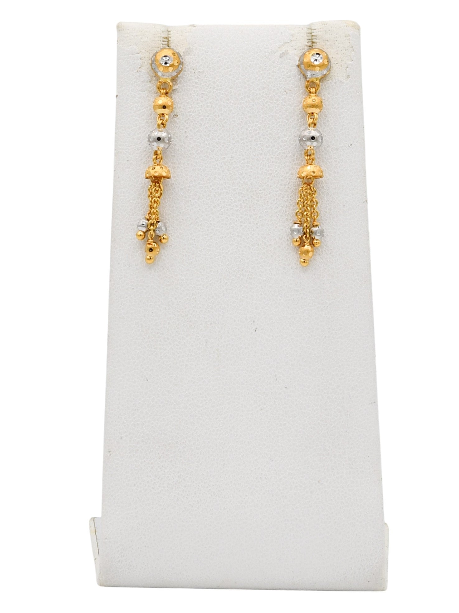 22ct Gold Two Tone Necklace Set - Roop Darshan