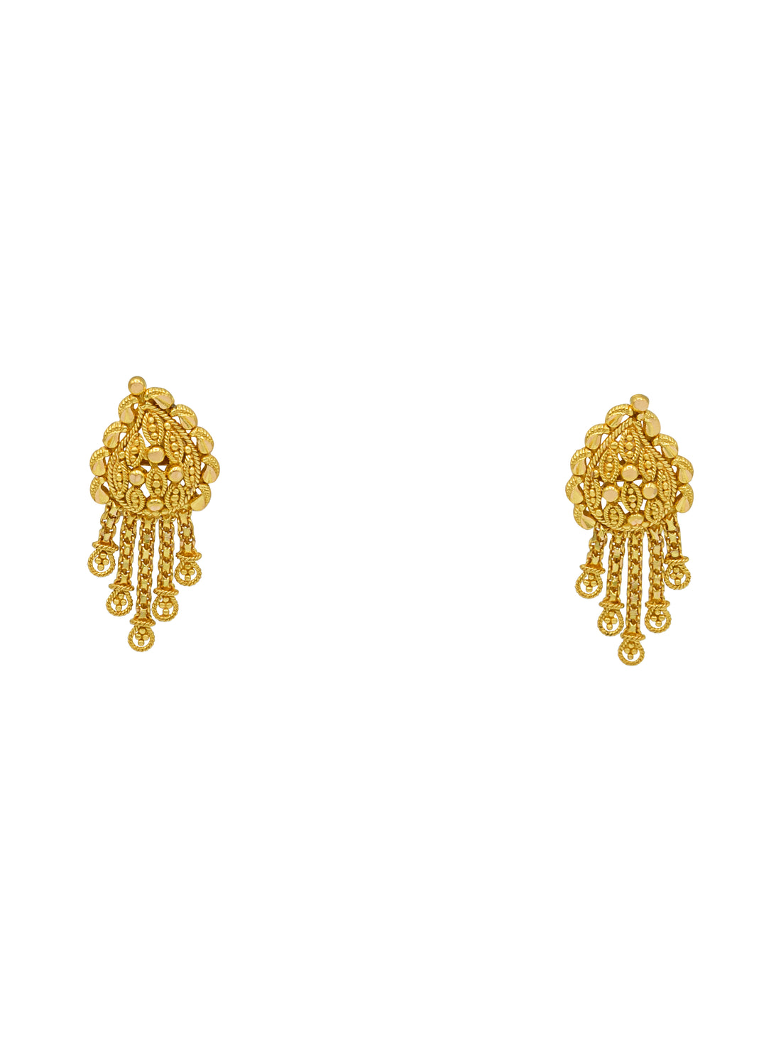 22ct Gold Stud Earrings
